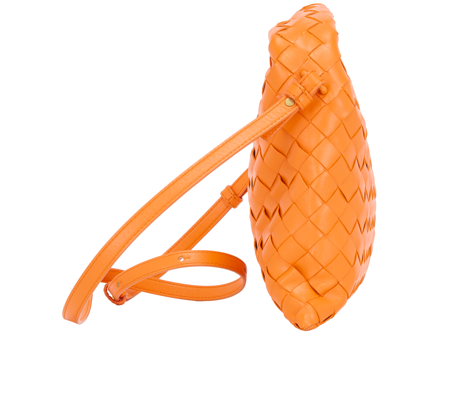 Mini Hop, &pound;950, Handbags, Orange, Leather, Side view